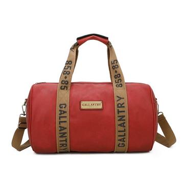 Sac de Voyage Polochon Rouge