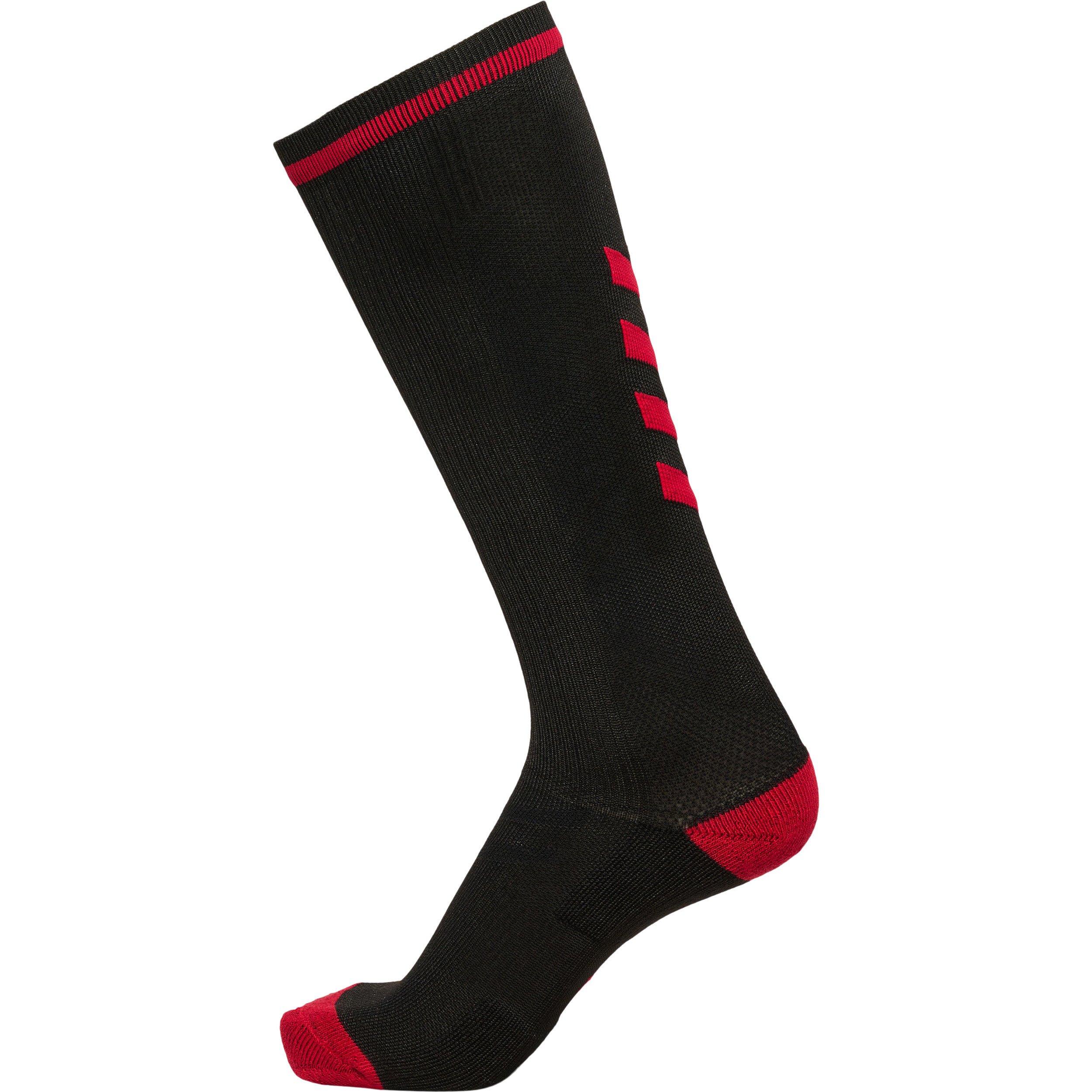 Image of Socken Elite Indoor High Herren Schwarz / Rot 39-42