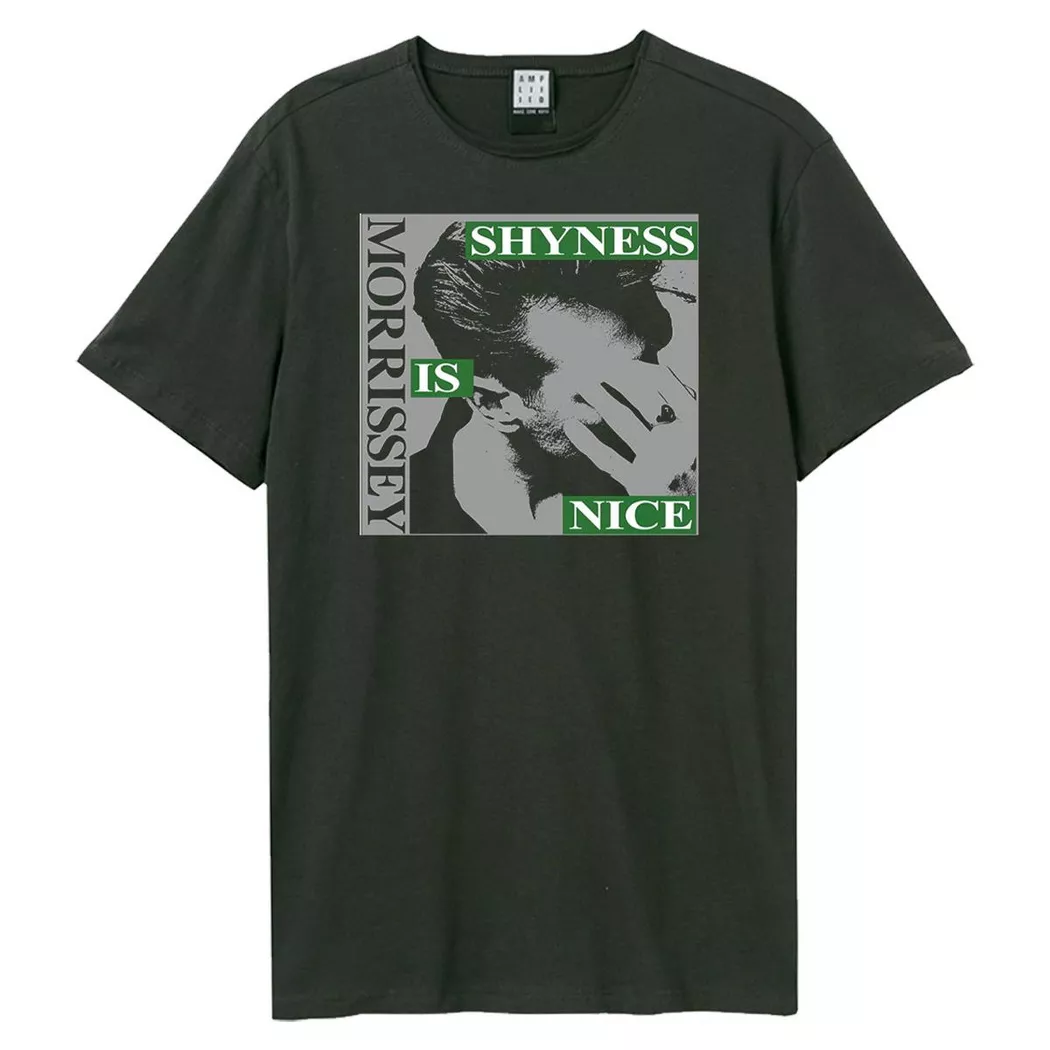 Amplified - Shyness Is Nice TShirt, für Herren, Charcoal Black, Größe 3XL