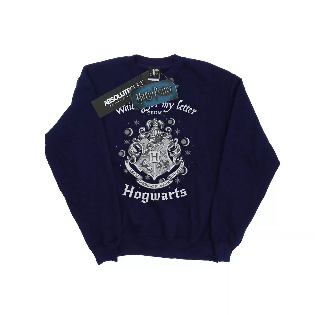 HARRY-POTTER - Hogwarts Waiting For My Letter Sweatshirt, für Damen, Marine, Größe S