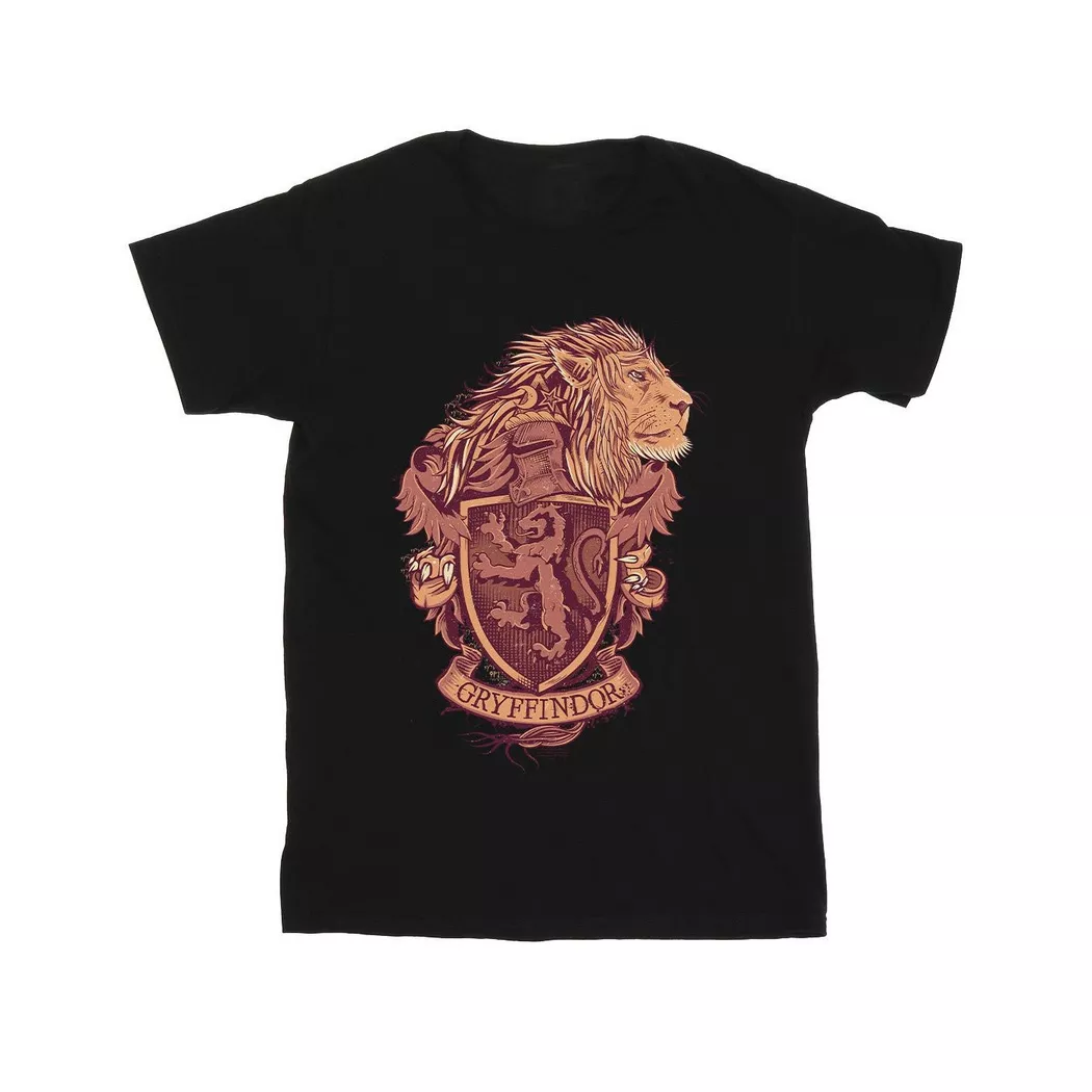 HARRY-POTTER - Gryffindor TShirt, 104, Schwarz