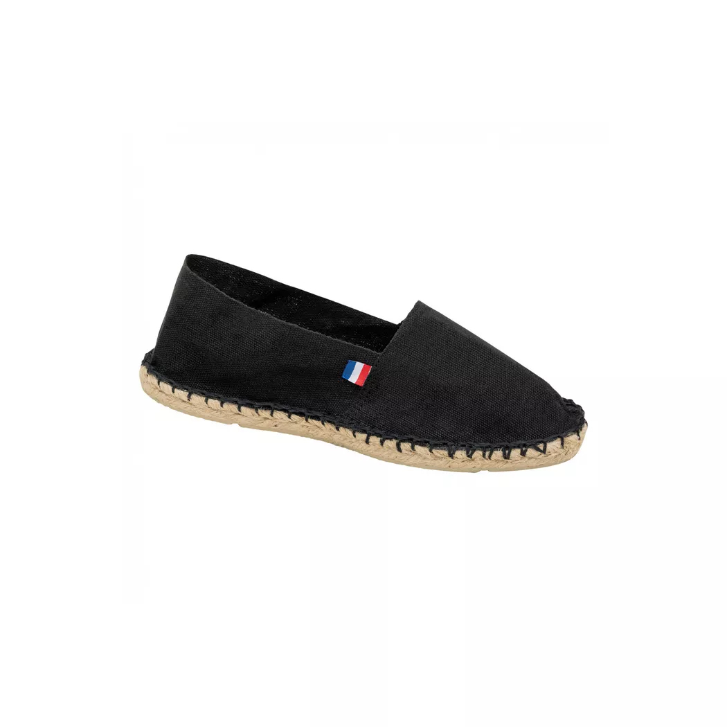 Kariban - espadrilles made in france, für Damen, Schwarz, Größe 38