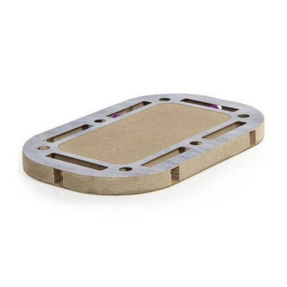 CanadianCat Aire de jeu pour chats PlayPlate couleur béton