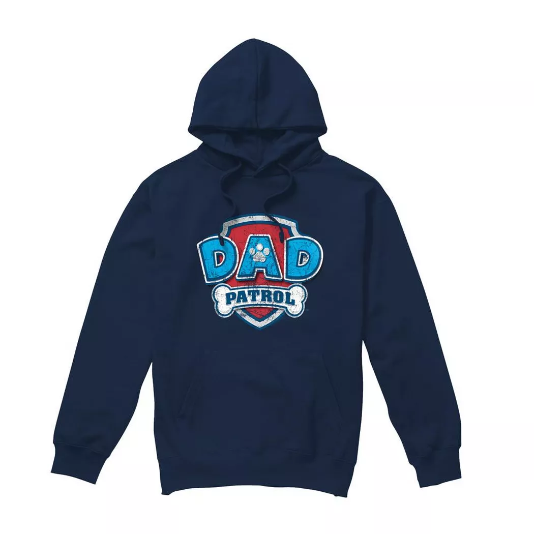 PAW PATROL - Dad Patrol Kapuzenpullover Vatertag, für Damen, Marine, Größe L
