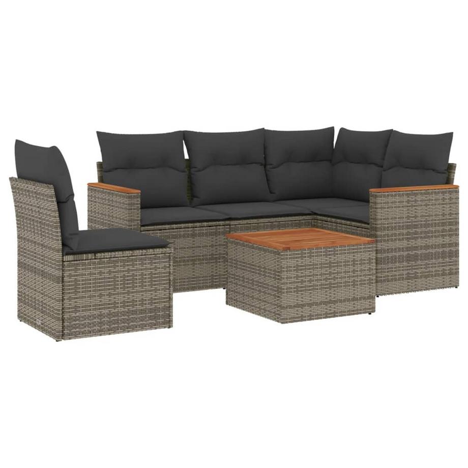 Garten sofagarnitur poly-rattan