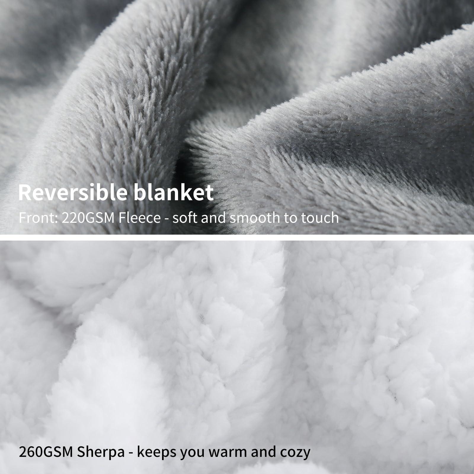 Alopini Coperta Spessa Fluffy Sherpa Pile  