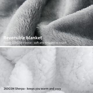 Alopini Coperta Spessa Fluffy Sherpa Pile  