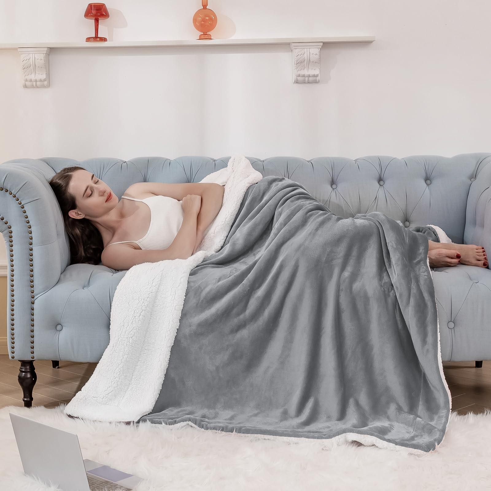 Alopini Coperta Spessa Fluffy Sherpa Pile  