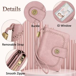 Only-bags.store Portafoglio Vintage in Pelle PU Grande Capacità  