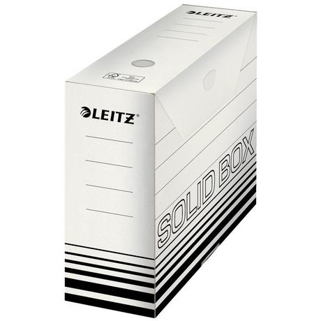 Leitz LEITZ Archiv-Box Solid A4 6128-00-01 weiss  