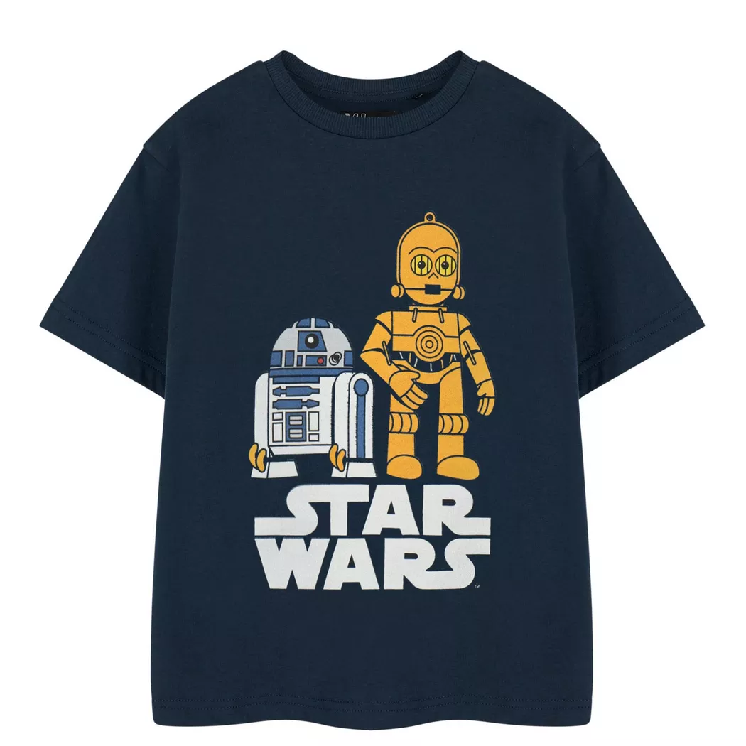 STAR WARS - TShirt kurzärmlig, 146/152, Marine