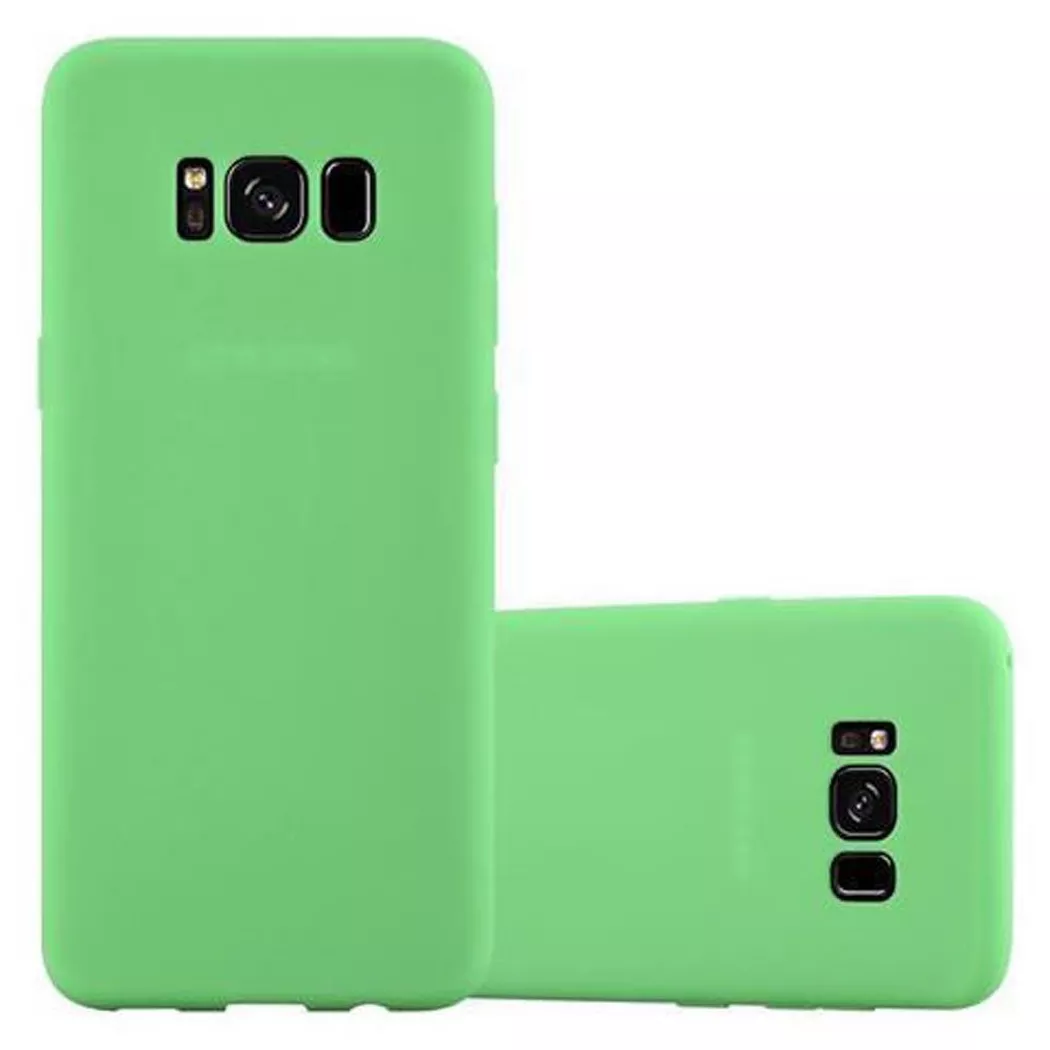 Cadorabo - Hülle für Samsung Galaxy S8 PLUS TPU Silikon Candy, Pastellgrün