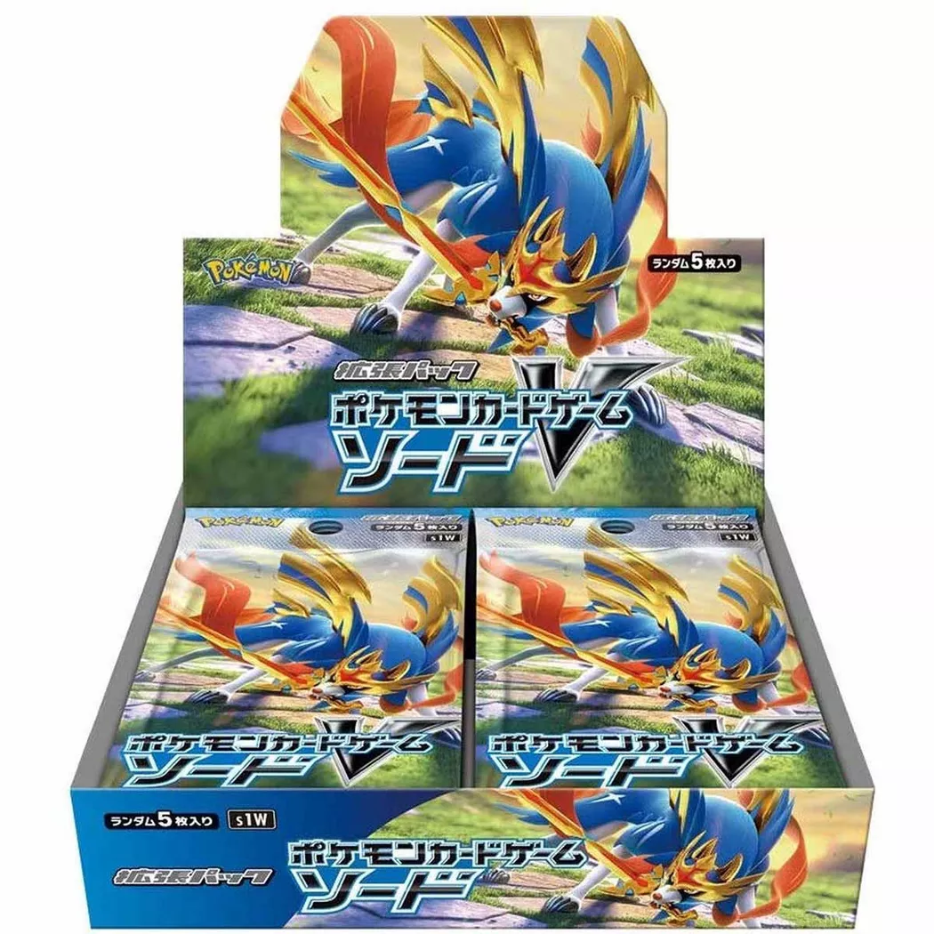 Pokémon - Expansion Pack Sword (s1w) Booster Display - JP, Multicolor