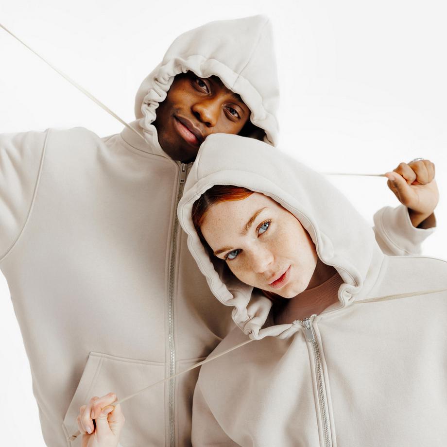 DECATHLON  Veste de survêtement zippée unisexe coton 