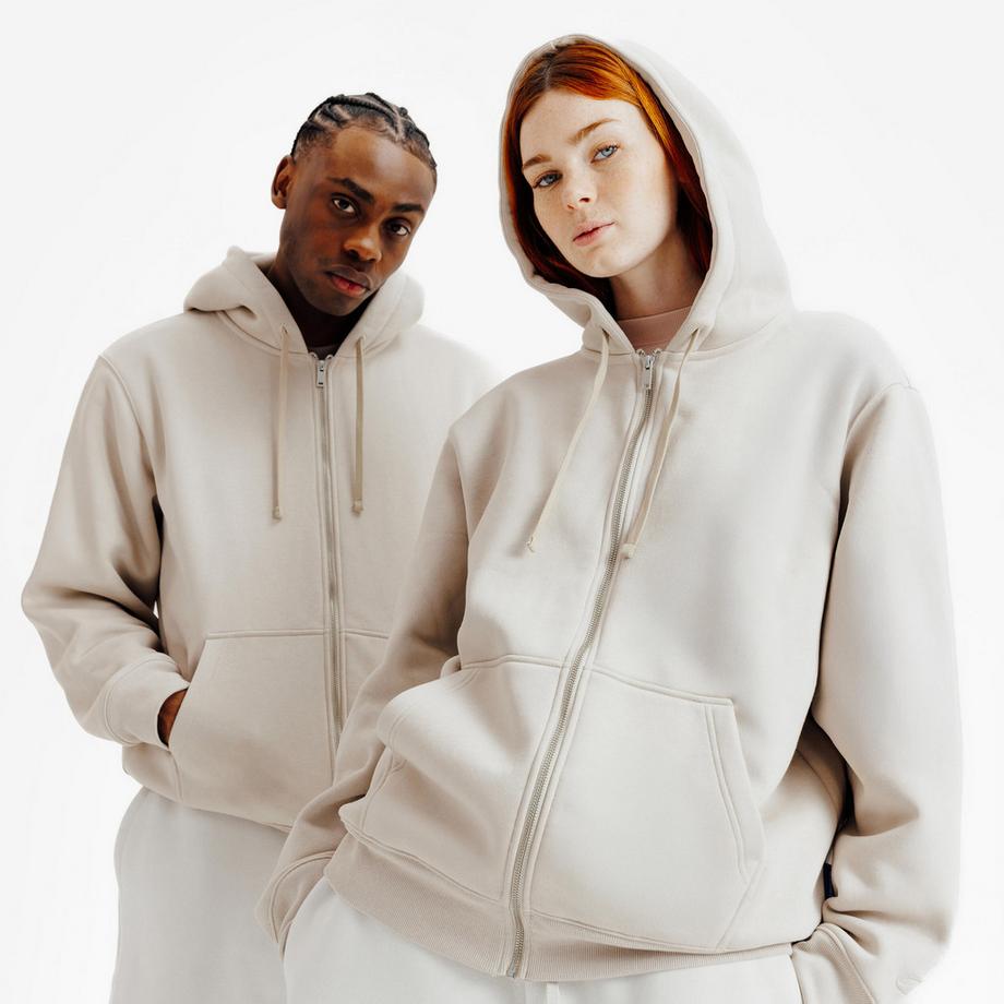 DECATHLON  Veste de survêtement zippée unisexe coton 