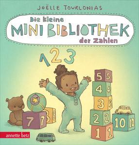 Die kleine Mini-Bibliothek der Zahlen: Ein zauberhaftes Pappbilderbuch zum Zählenlernen und Entdecken für Kinder ab 24 Monaten (Die Mini-Bibliothek der Wörter) Tourlonias, Joëlle; Tourlonias, Joëlle (Illustrationen) Couverture rigide 