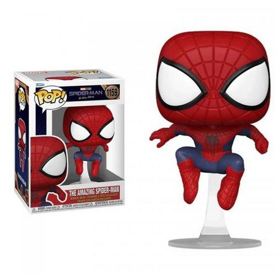 MARVEL: SPIDER-MAN NO WAY HOME - POP FUNKO VINYL FIGURE 1159 LEAPING SPIDER-MAN 3 9CM
