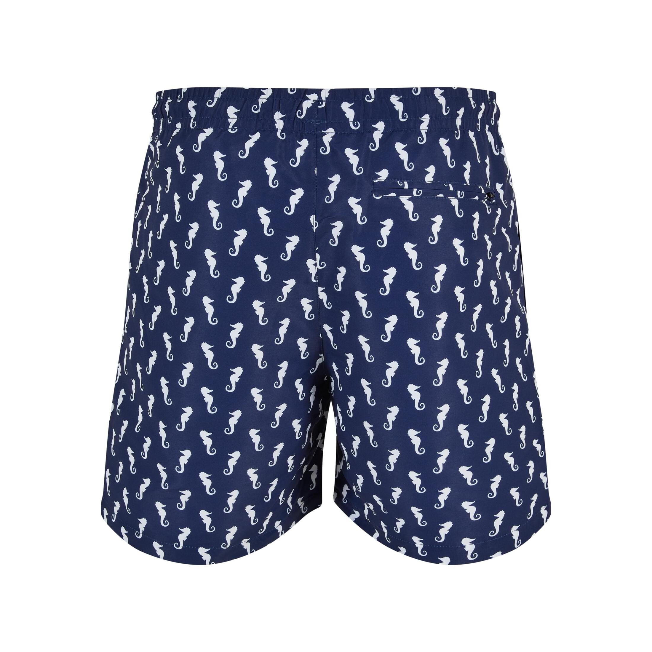 URBAN CLASSICS  gemusterte badeshorts urban cassics 