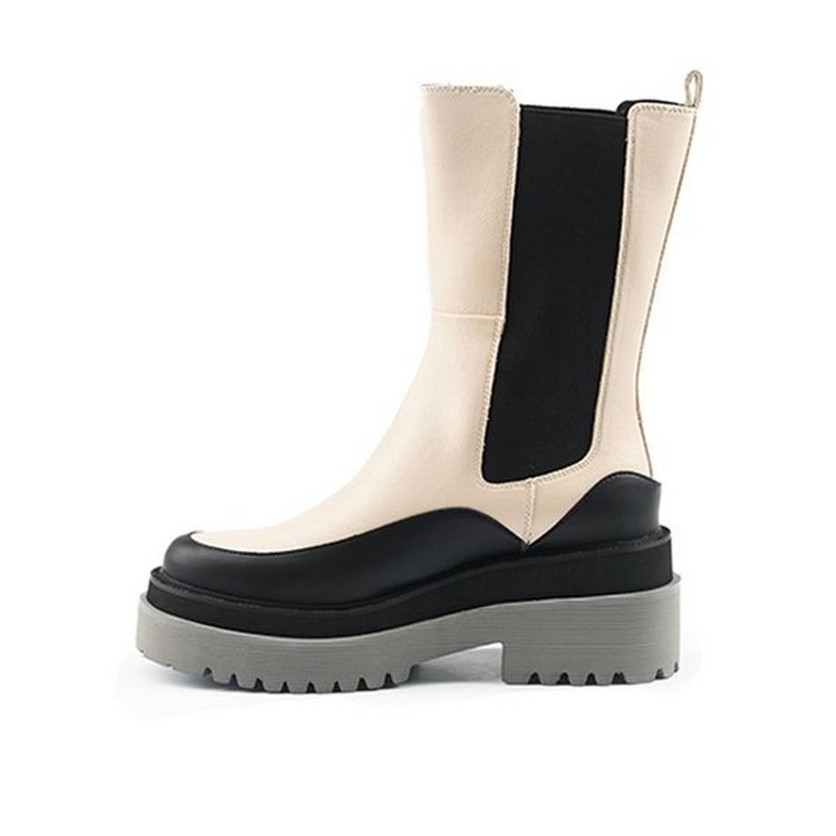 LIU JO Purple Chelsea Bottine  