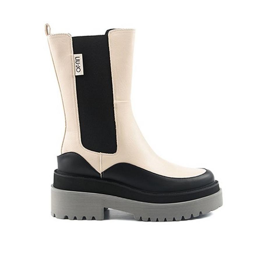 LIU JO Purple Chelsea Bottine  