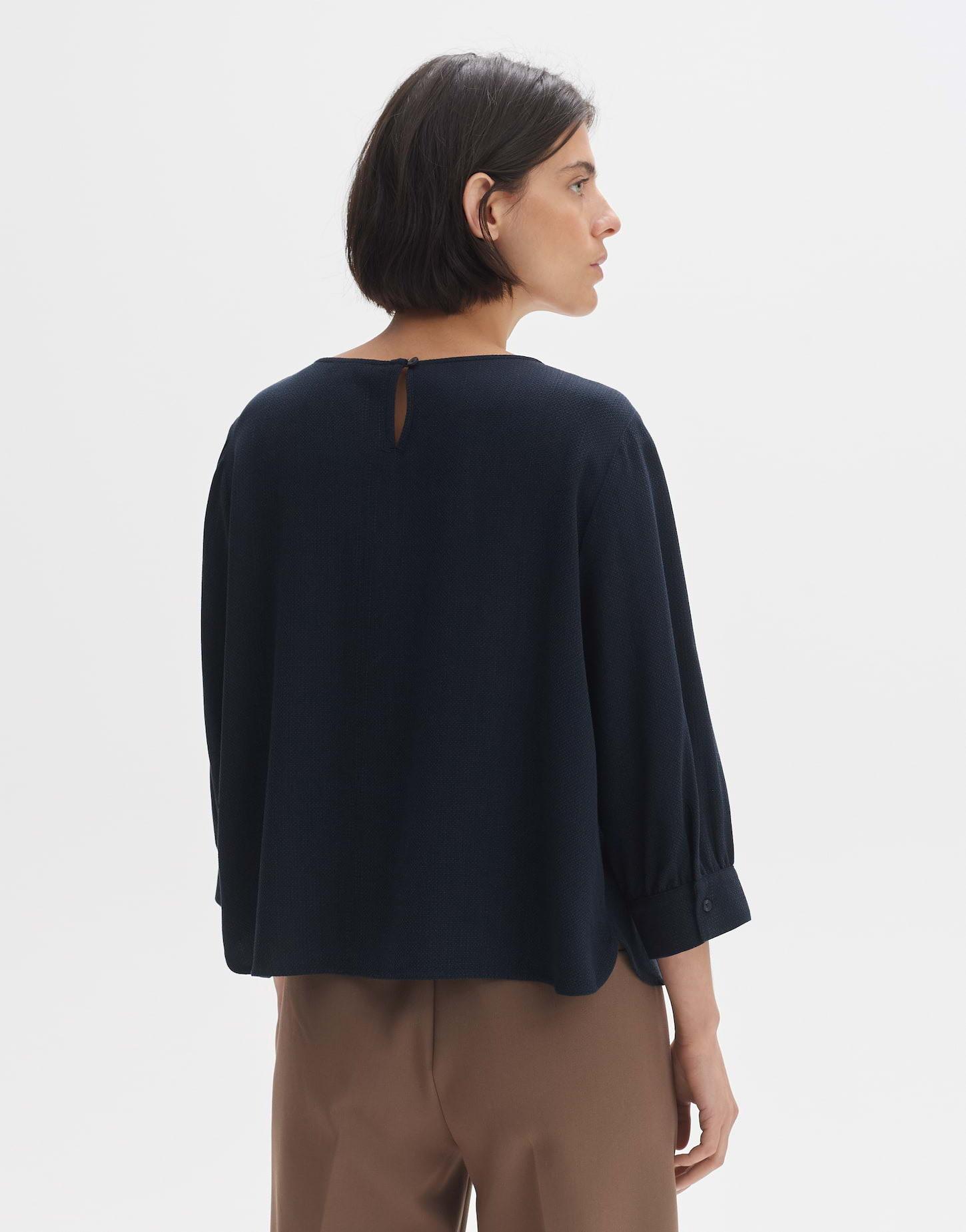 OPUS  Shirtbluse Fuketa Boxy Silhouette 