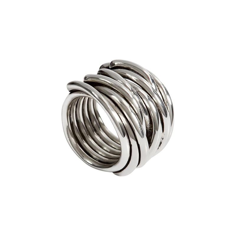 Image of Ring "positano" Damen Antikes Silber 58