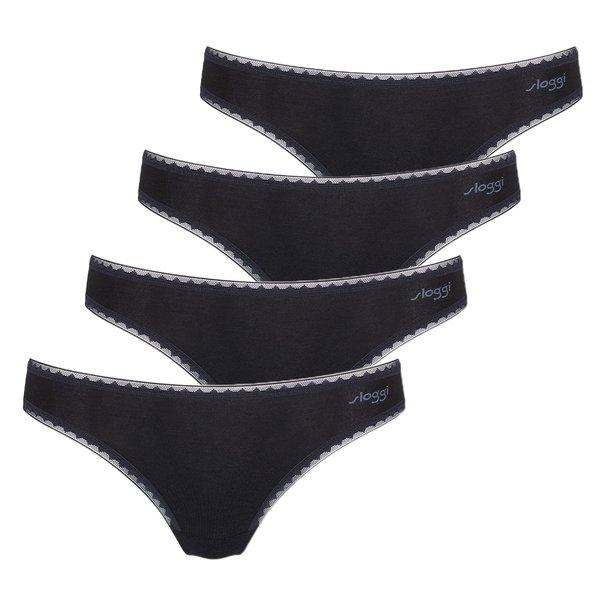 Image of 4er Pack Go - Brazil-slip Unisex Schwarz XS