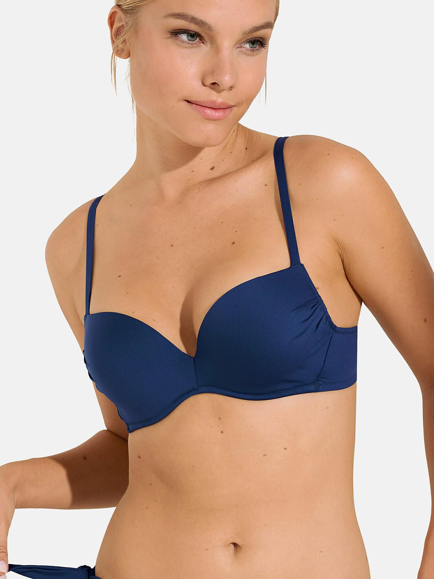 Image of Push-up-badeanzug-oberteil Palma Damen Königsblau C/38
