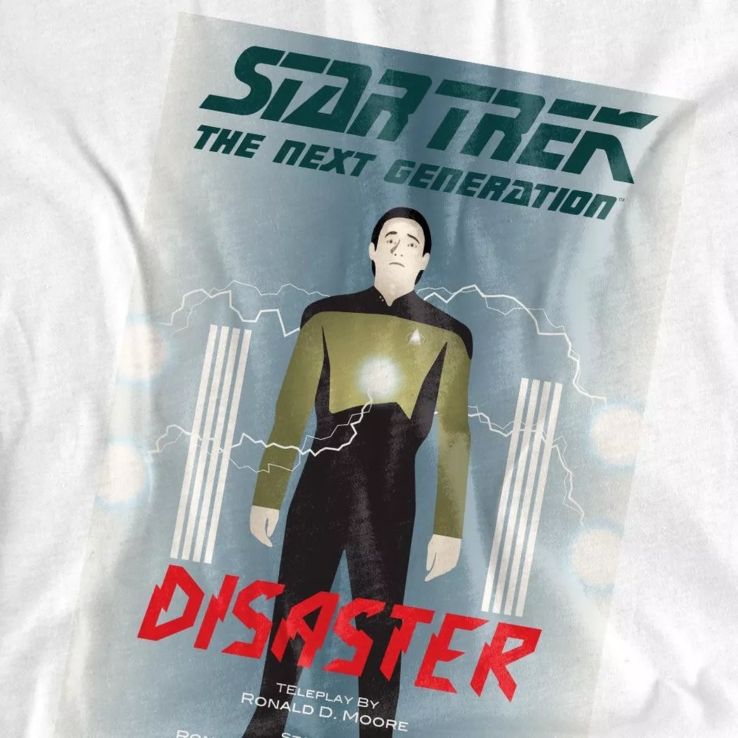 Star Trek - The Next Generation Season 5 Episode 5 TShirt, für Damen, Weiss, Größe XXL