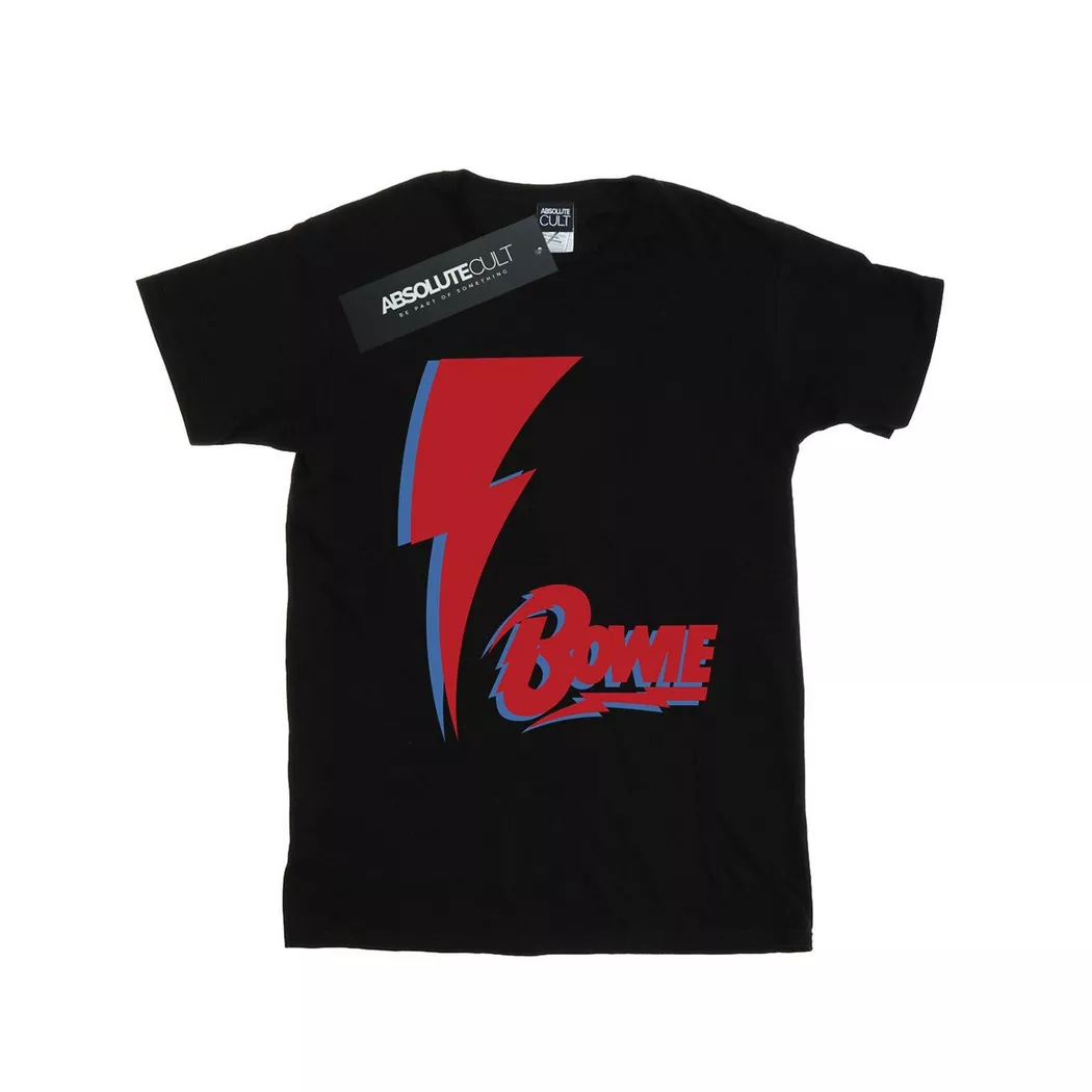 David Bowie - TShirt, für Damen, Schwarz, Größe M