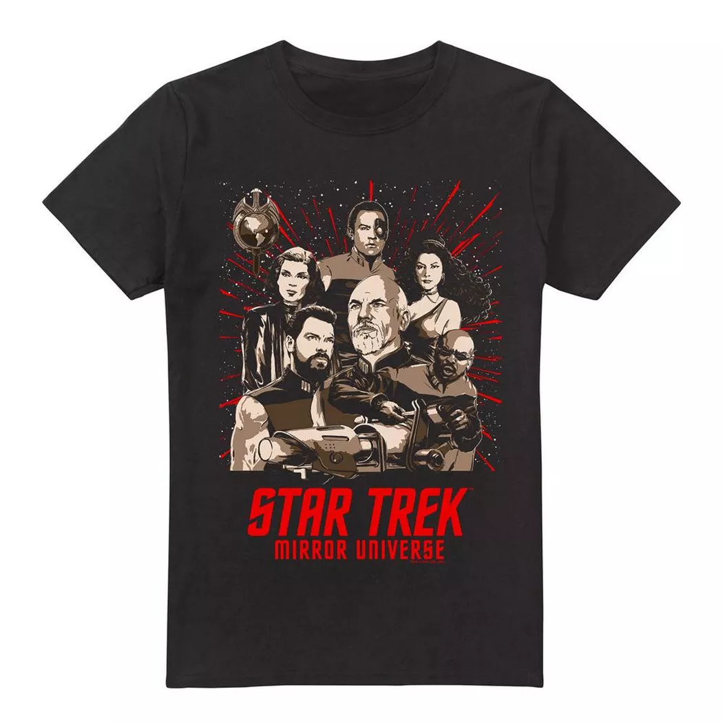 Star Trek - TShirt, für Herren, Schwarz, Größe S