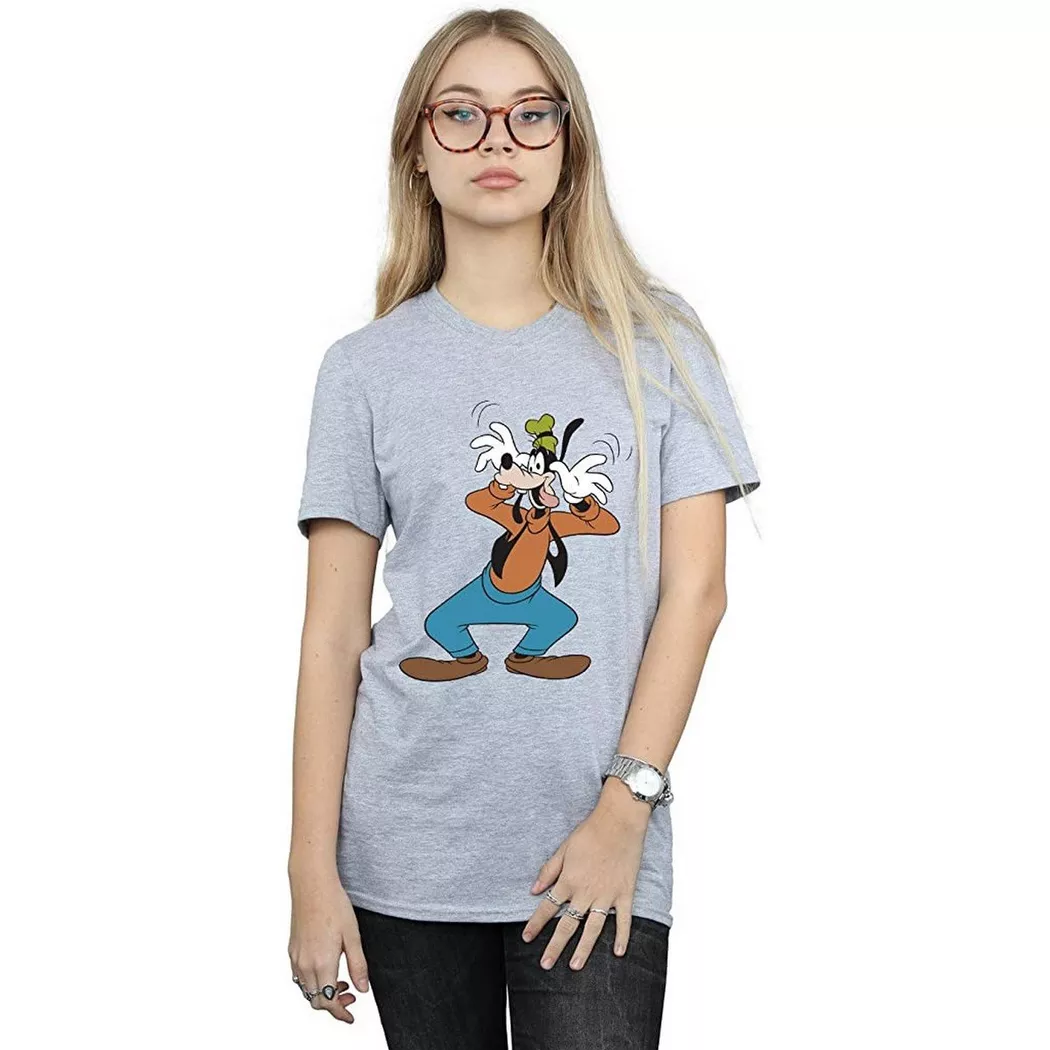 Disney - Crazy TShirt, für Damen, Grau, Größe XL