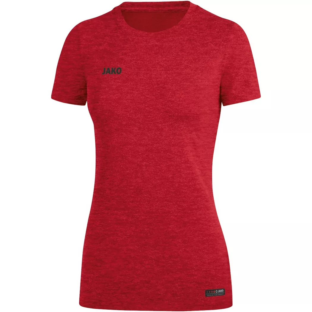 Jako - en-t-shirt premium basics, für Damen, Rot Bunt, Größe 34