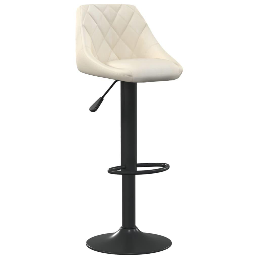 VidaXL Tabouret de bar velours  