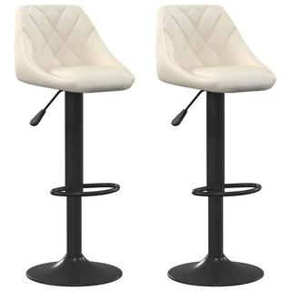 VidaXL Tabouret de bar velours  