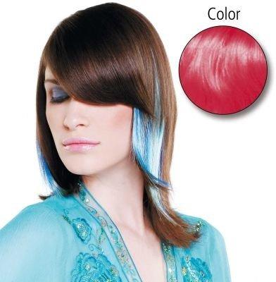 Image of Straight Fantasy 45cm Red 10 Stück Echthaar Damen Red ONE SIZE