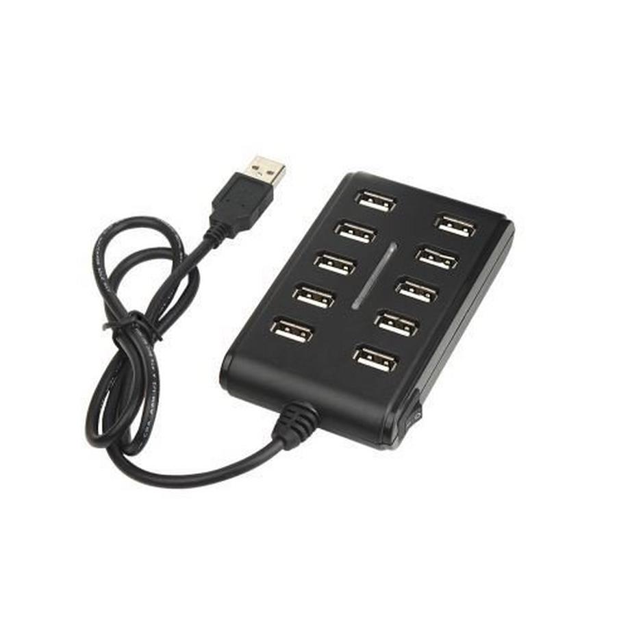 On Earz Mobile Gear  Hub On Earz Mobile Gear 10 Ports USB 2.0 avec adaptateur secteur 2.5A 