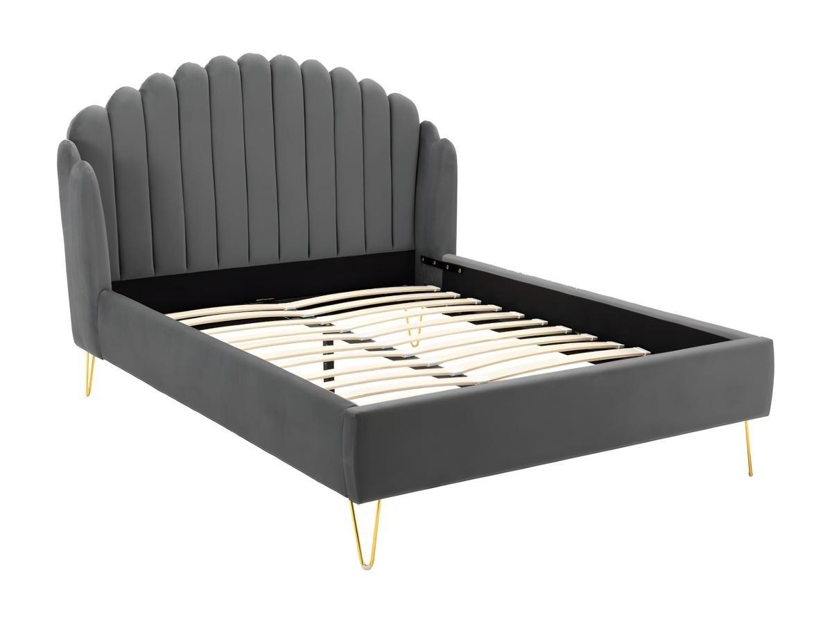 Image of Polsterbett Samt SAGALI Polsterbett Samt SAGALI