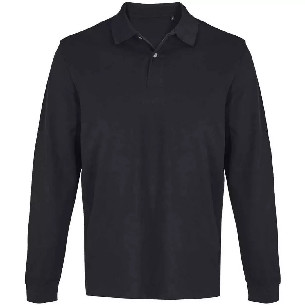 SOLS - Poloshirt Langärmlig, für Damen, Schwarz, Größe 4XL