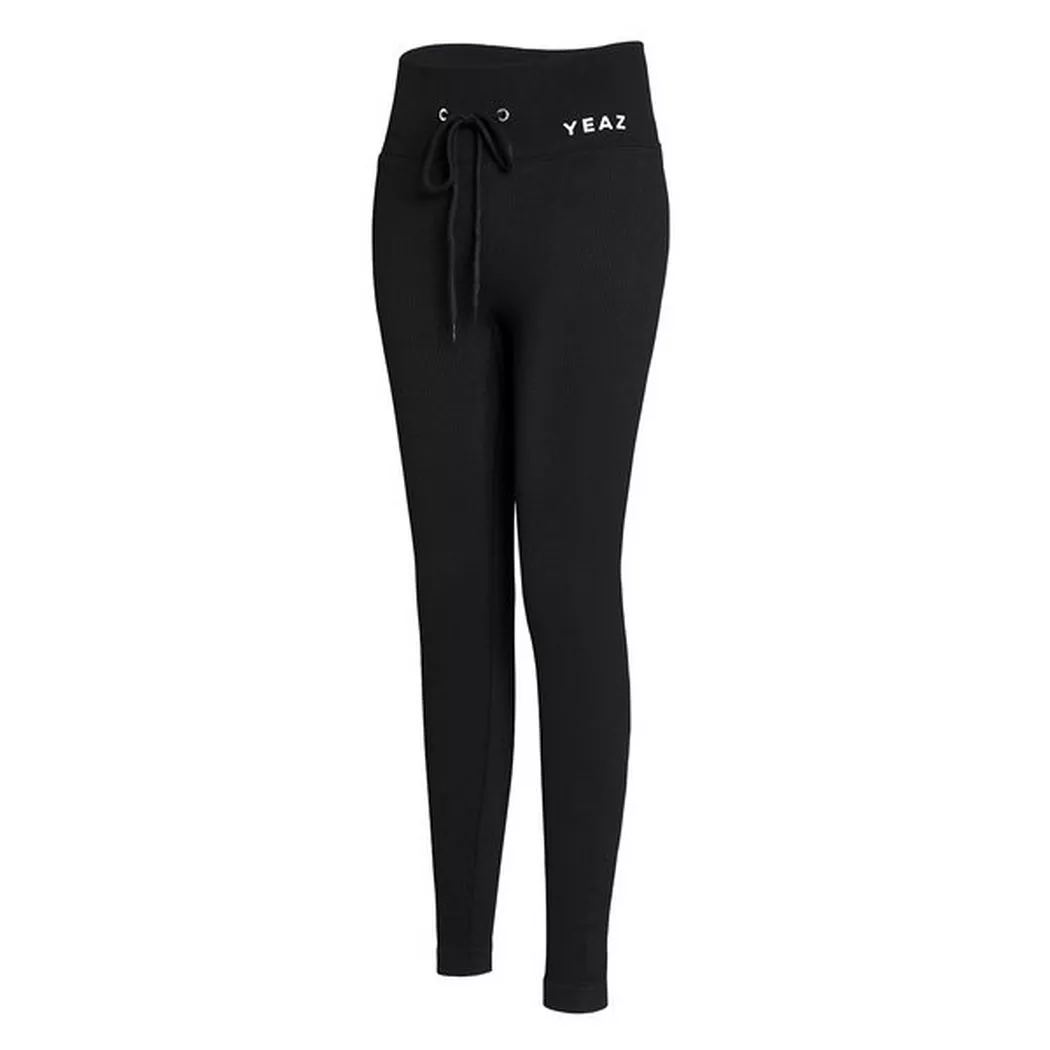 YEAZ - RUNWAY Leggings - eclipse black, für Damen, Schwarz, Größe XL