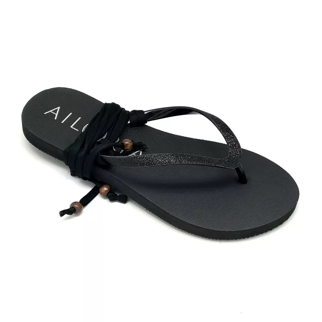 AILORIA - PAMPELONNE Zehensandalen, für Damen, Schwarz, Größe 38