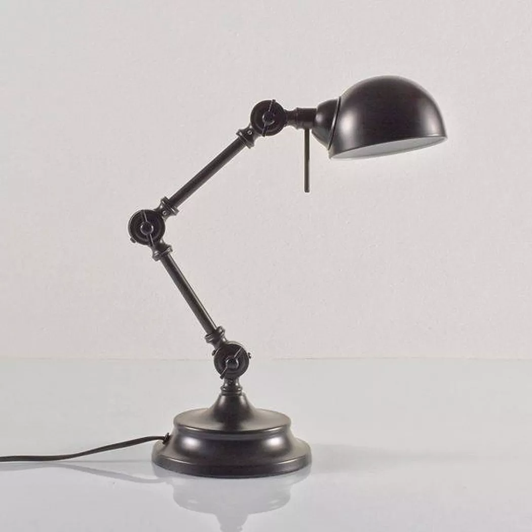 La Redoute Intérieurs - Schreibtischlampe Kikan, One Size, Schwarz