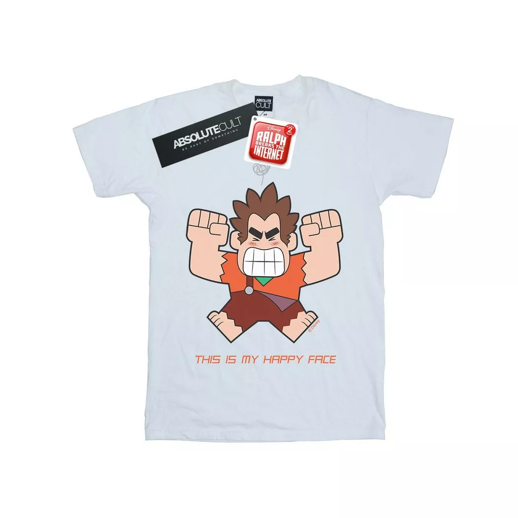Disney - Wreck It Ralph TShirt, für Herren, Weiss, Größe 4XL
