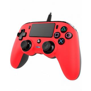 nacon  PS4OFCPADRED Gaming-Controller Rot USB Gamepad Analog / Digital PC, PlayStation 4 