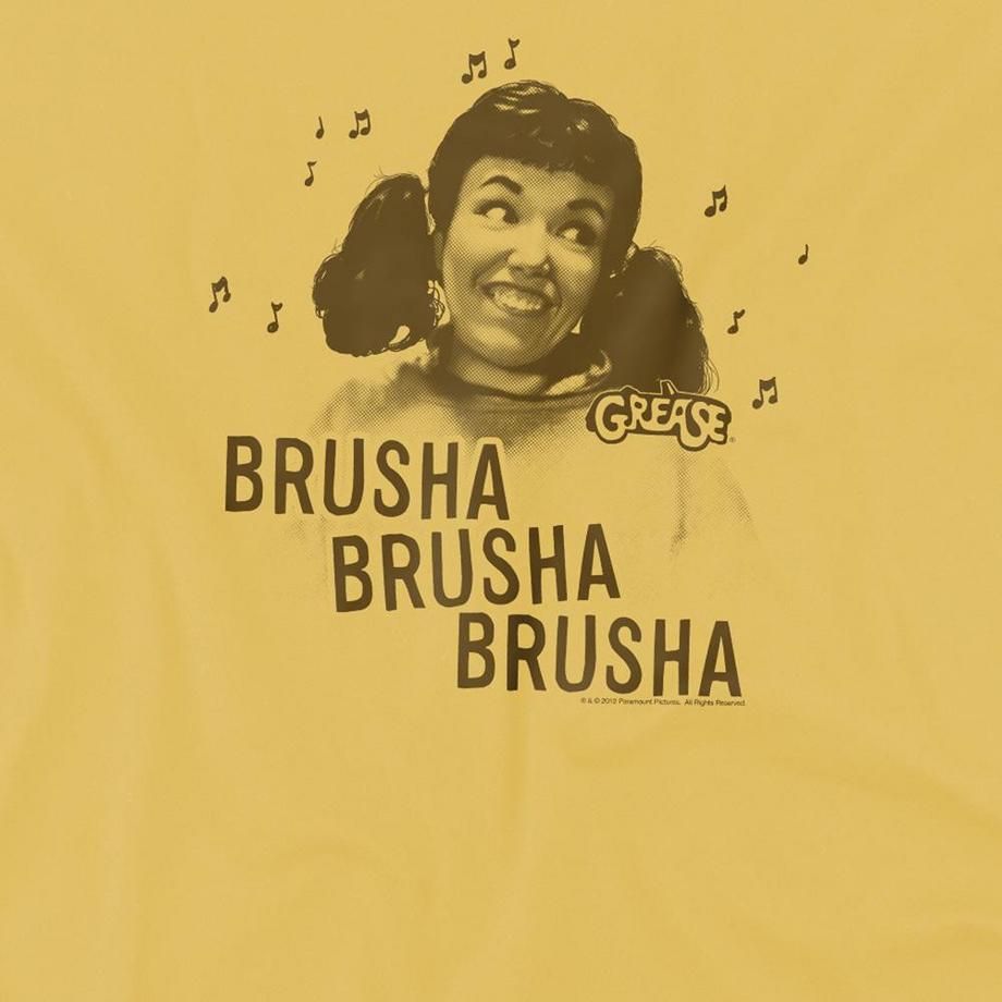 Grease T-Shirt Brusha Brusha Brusha  