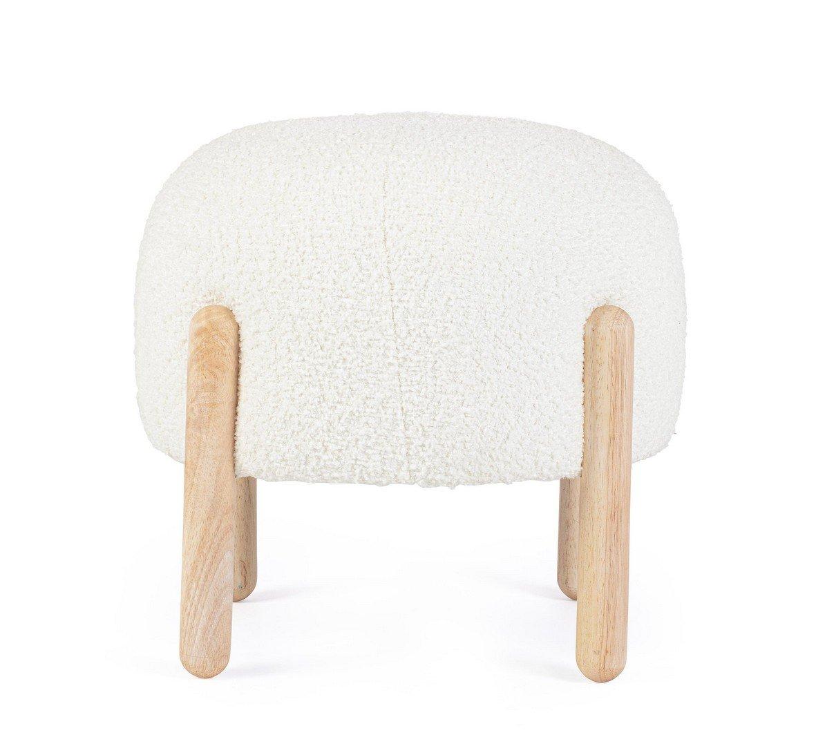 mutoni Tabouret Dayla blanc vers 45  