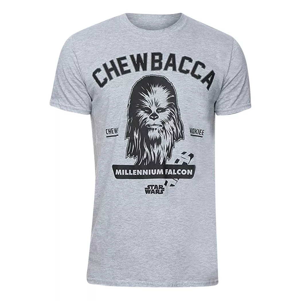STAR WARS - Collegiate TShirt, für Herren, Grau, Größe L