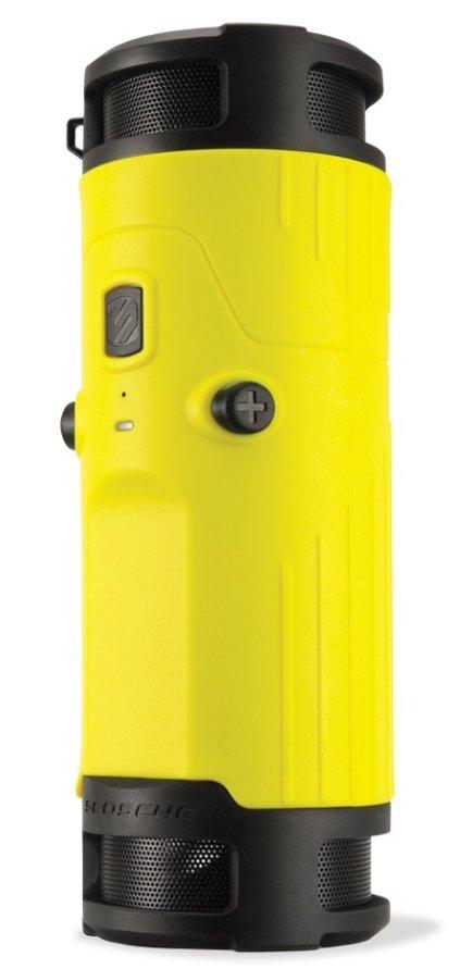 Image of SCOSCHE boomBOTTLE Tragbarer Stereo-Lautsprecher Schwarz, Gelb 6 W
