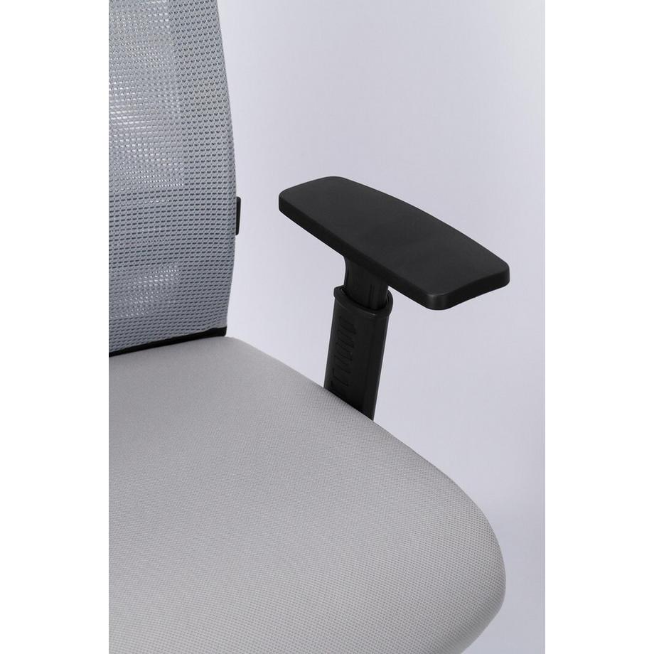 mutoni Sedia da ufficio grigia Killian  