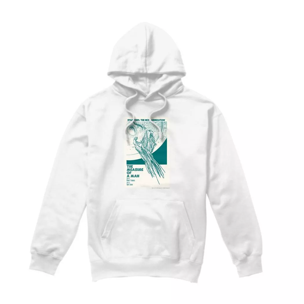 Star Trek - The Next Generation Season 2 Episode 9 Kapuzenpullover, für Damen, Weiss, Größe L